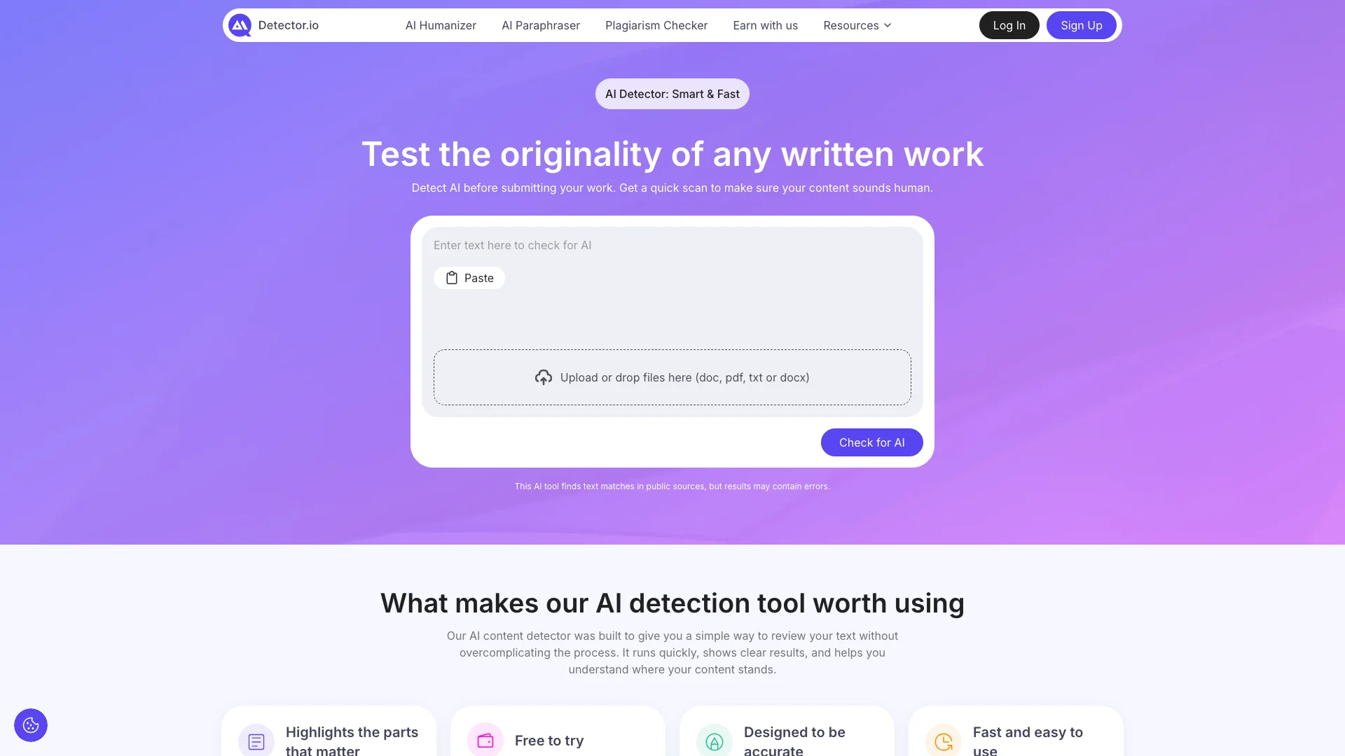 Detector: Key Features, Use Cases & Quick Overview